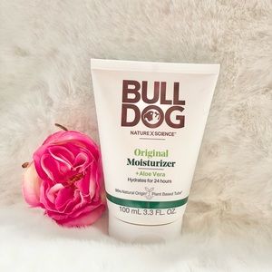 NWT BULLDOG ORIGINAL SHAVE GEL + Aloe Vera Softens hair for a clean close shave